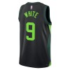 Canotte Uomo Boston Celtics Derrick White Nike 2024-25 City Edition Nero Swingman
